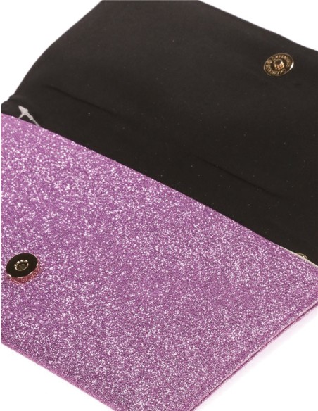 Pochette de fête en strass