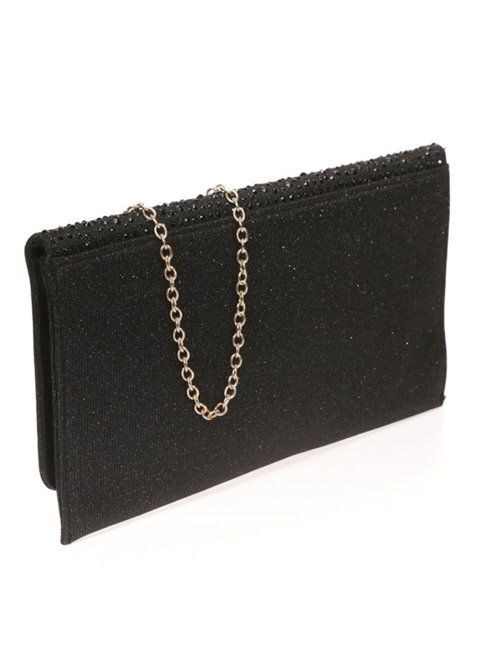 Pochette de fête en strass