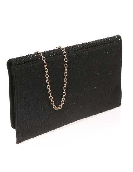 Pochette de fête en strass