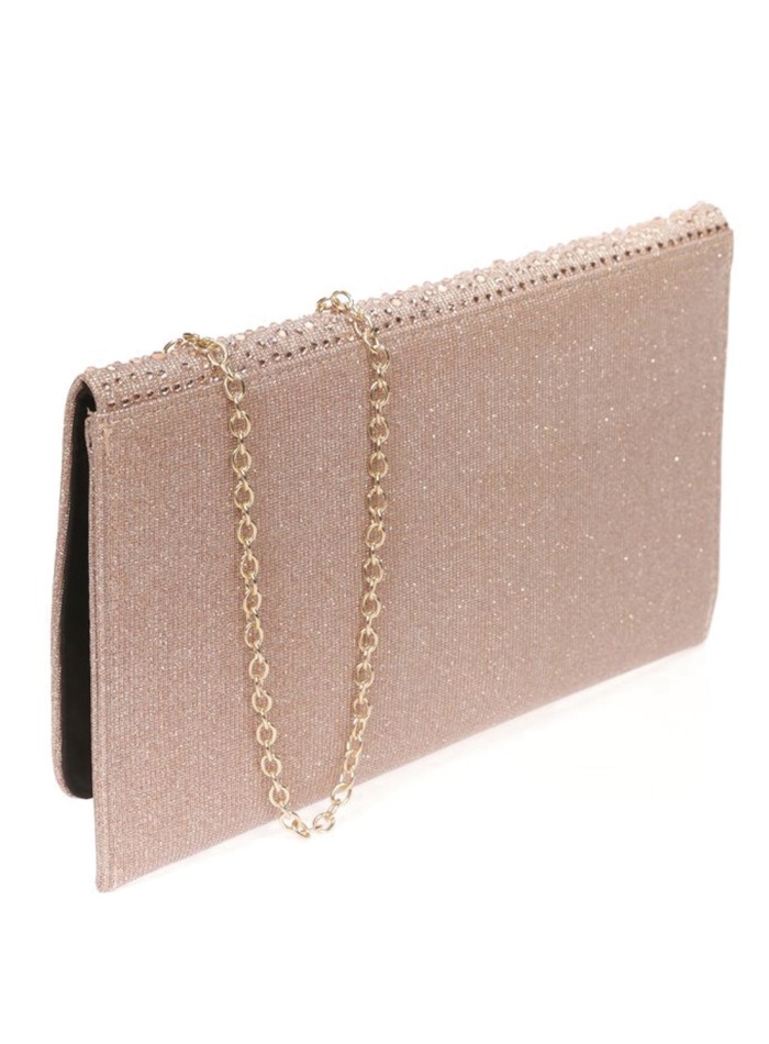 Pochette de fête en strass
