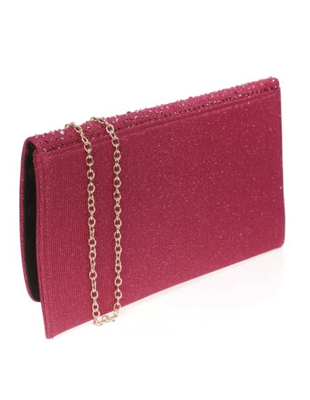 Pochette de fête en strass