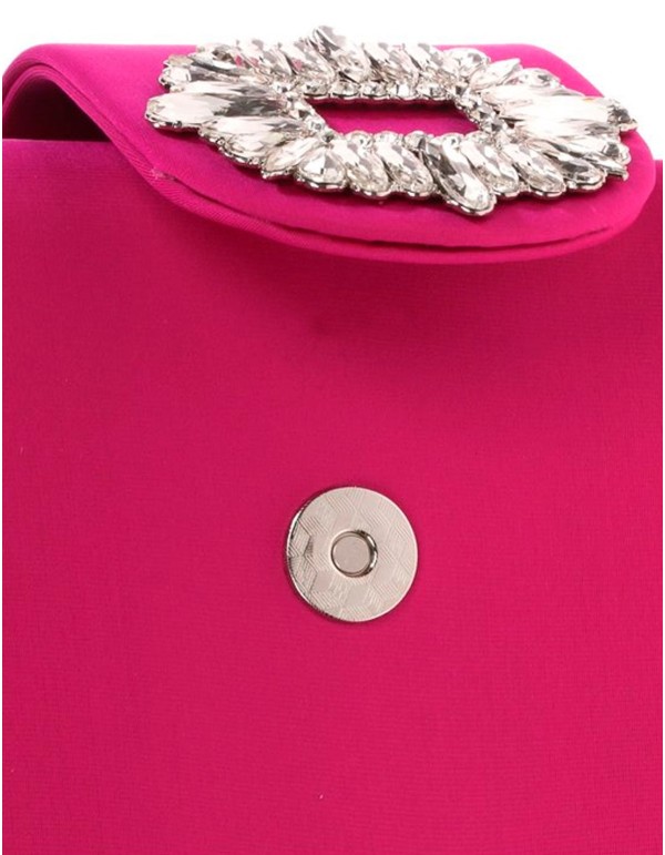 Party handbag with jewel brooch 2