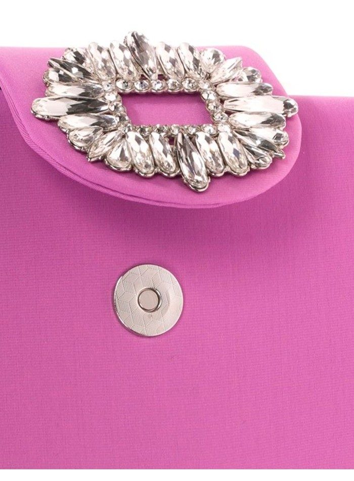 Bolso de fiesta con broche joya - Invitada...