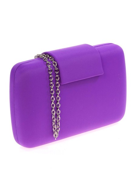 Party handbag with jewel brooch - Invitada Perfecta