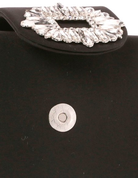 Bolso de fiesta con broche joya - Invitada Perfecta