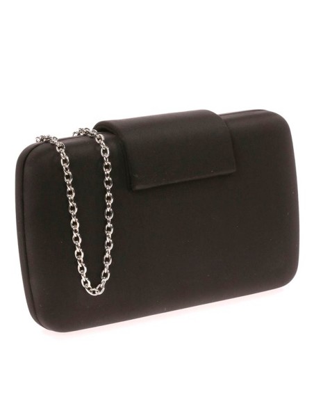 Party handbag with jewel brooch - Invitada Perfecta