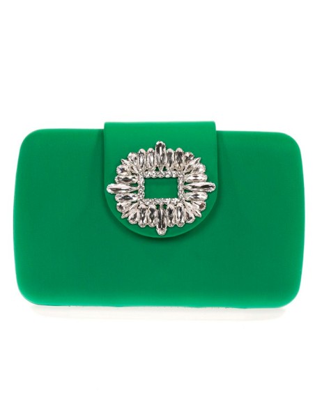Bolso de fiesta con broche joya - Invitada Perfecta