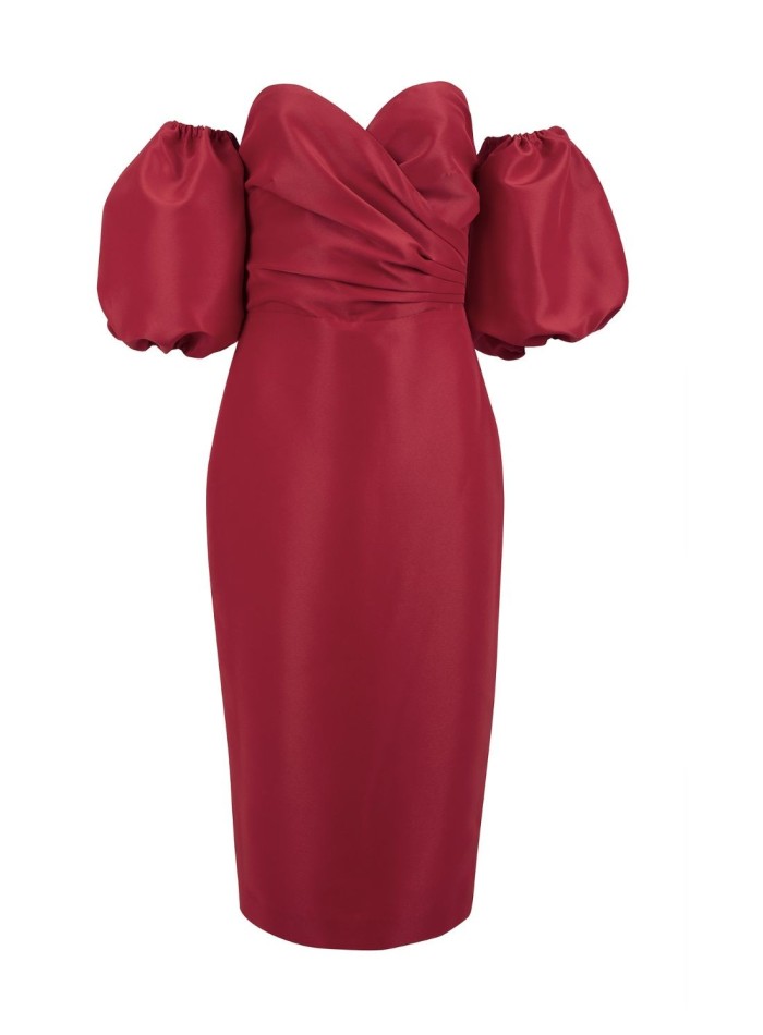 Sweetheart neckline party dress - Teresa Andrés Gonzalvo