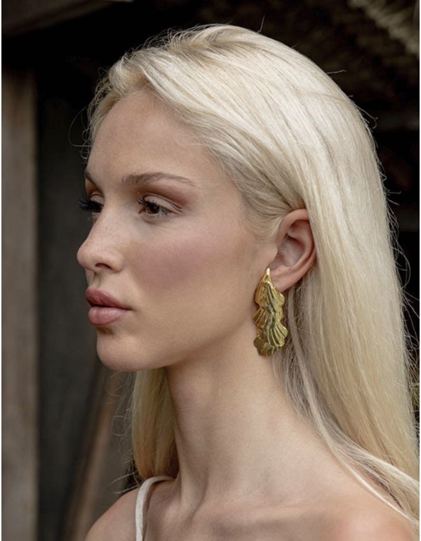 Boucle d'oreilles de fête en plaqué argent 2