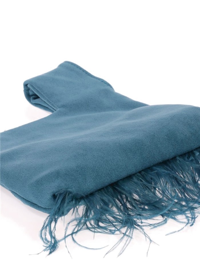 Sac à main japonais en daim avec plumes