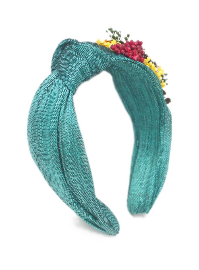 Bougainvillea Midi Dress with Heart Neckline and Short Sleeves