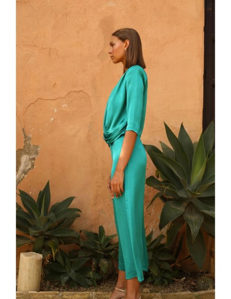 conjunto midi verde perfil