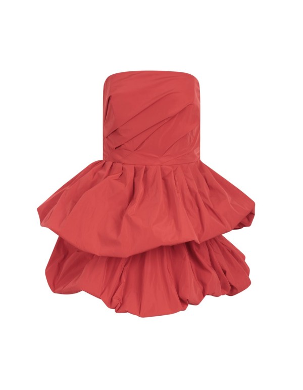 Short strapless evening dress 2