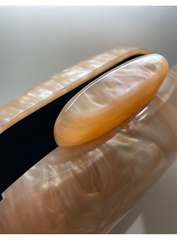 Sac de fête en nacre de pêche