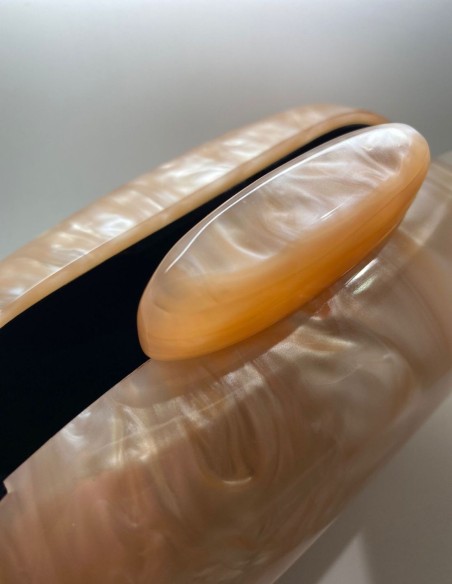 Sac de fête en nacre de pêche