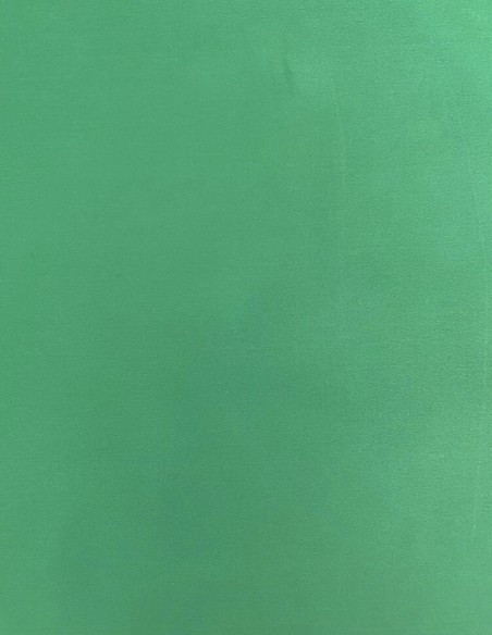 Couture midi party dress in green color for bridesmaid.