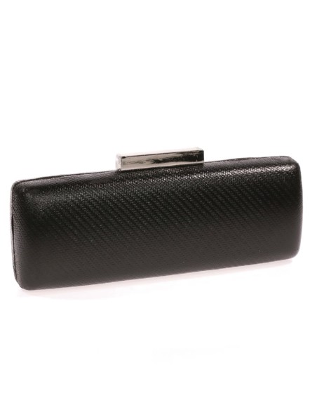 Metallic clutch bag