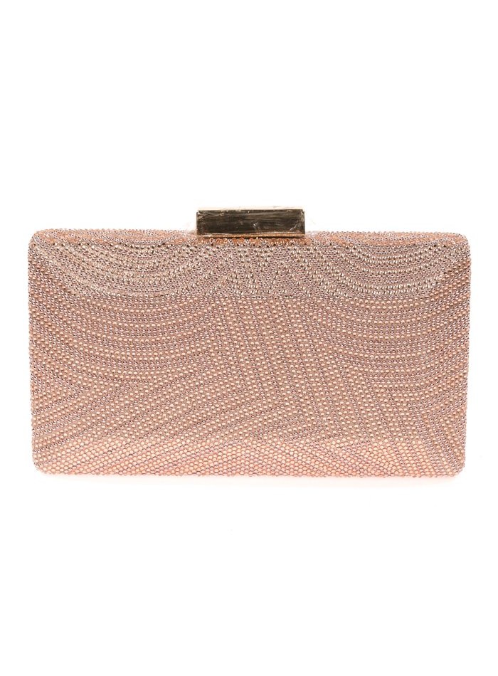 Rhinestone clutch bag - INVITADA PERFECTA