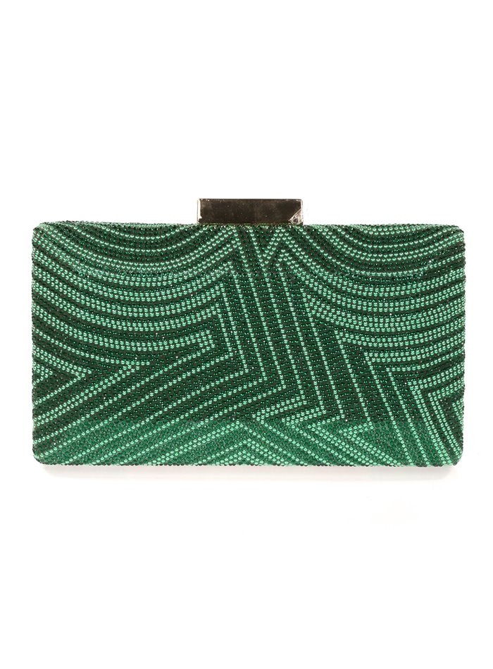 Rhinestone clutch bag - INVITADA PERFECTA