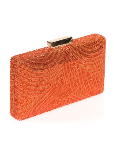 Rhinestone clutch bag - INVITADA PERFECTA