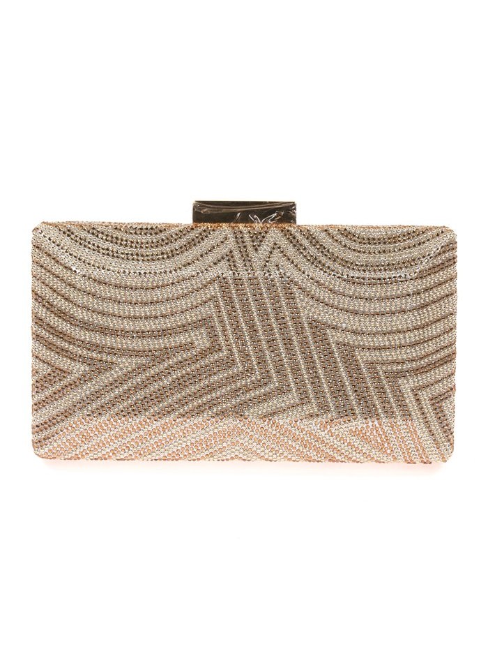 Rhinestone clutch bag - INVITADA PERFECTA
