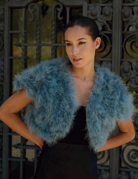 Torero en plumes d'autruche