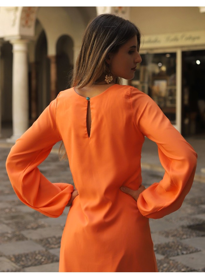 Vestido de fiesta largo estilo túnica para eventos