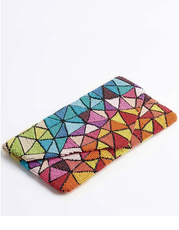 Pochette en strass multicolore Kaleidoscope 2