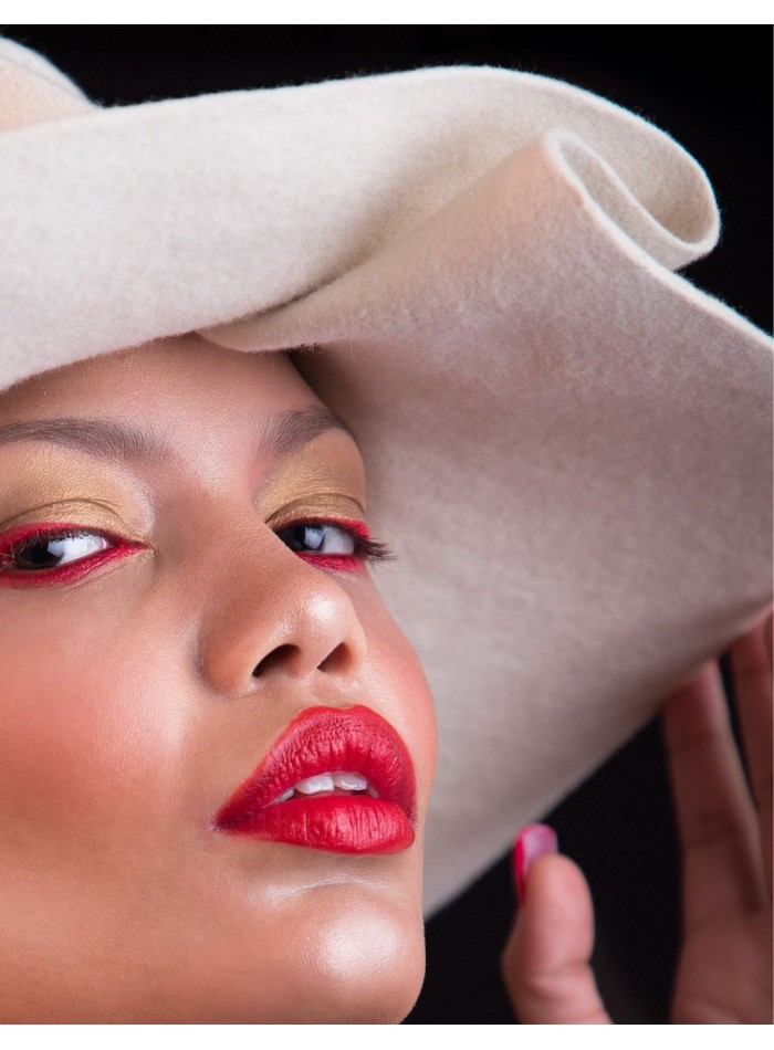 Versatile wool hat for any occasion.