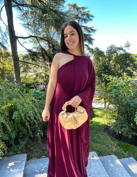 Capa de gasa para invitadas de otoño.