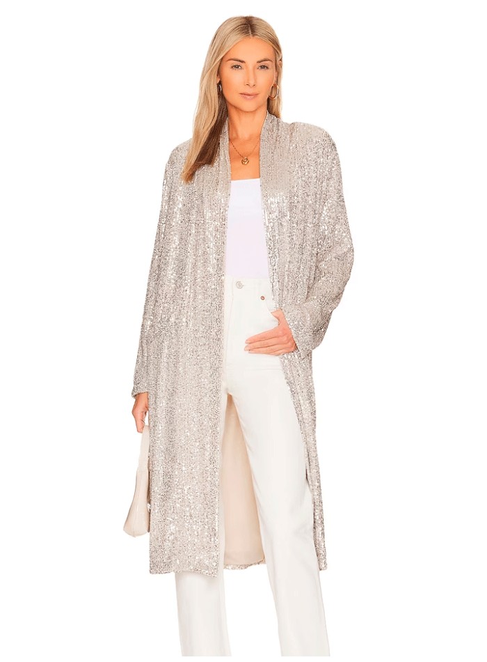 Kimono de lentejuelas