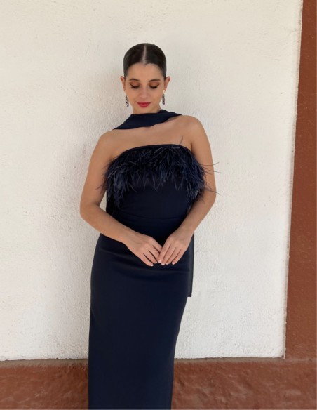 Chal de fiesta corto de gasa