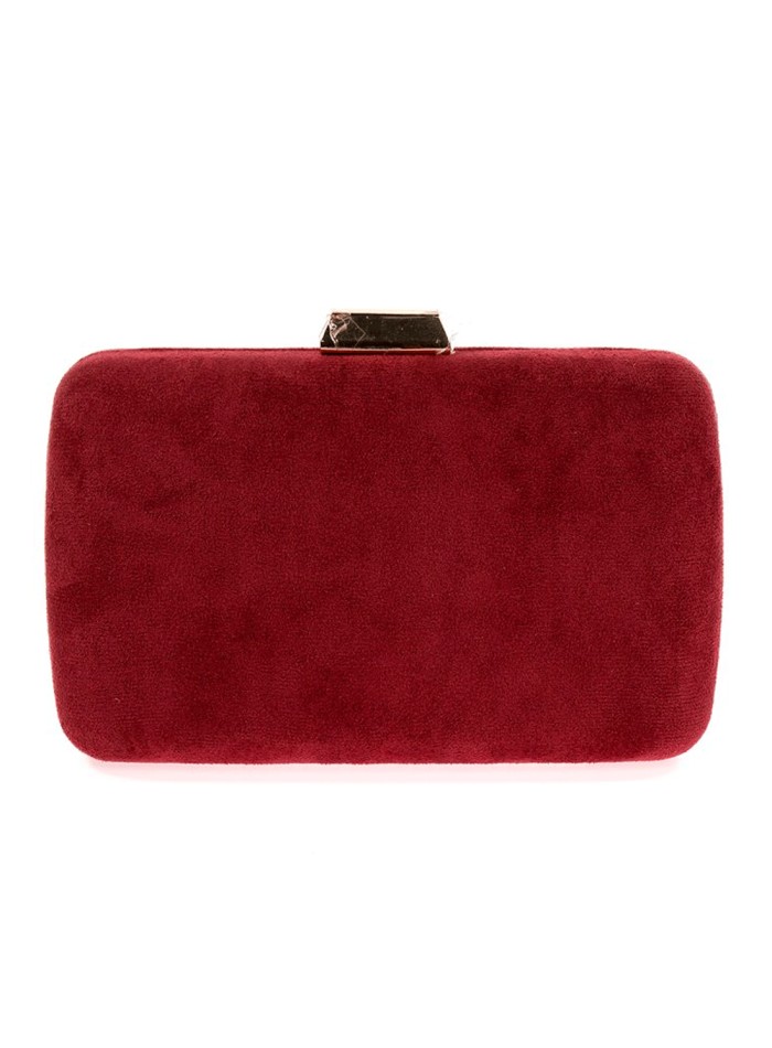 Bolso de fiesta de antelina básico invitada