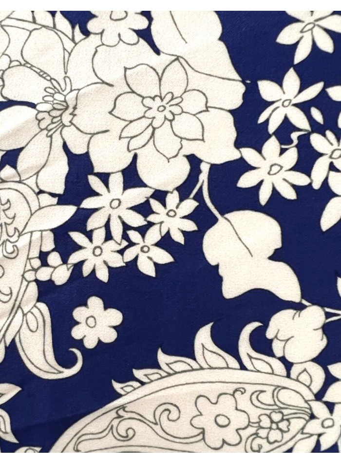 Mono de fiesta de manga francesa estampado floral