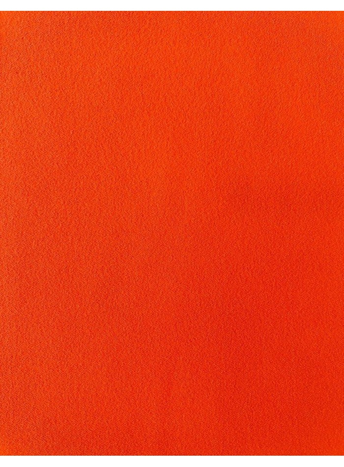 Orange coloured dress for daytime guests.