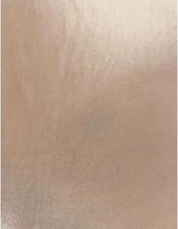 Vestido de fiesta satinado con escote pico y falda vuelo 2