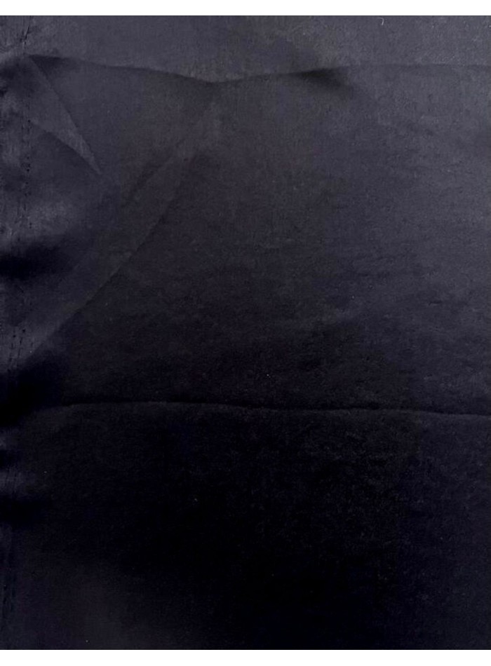 Vestido midi de fiesta satinado con flecos y...