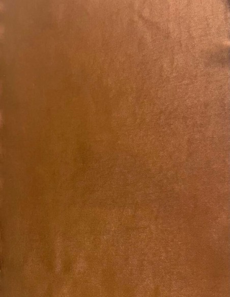 Vestido midi de fiesta satinado con flecos y cinturón con adorno