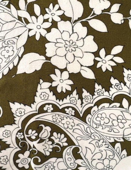 Flower printed midi dress.