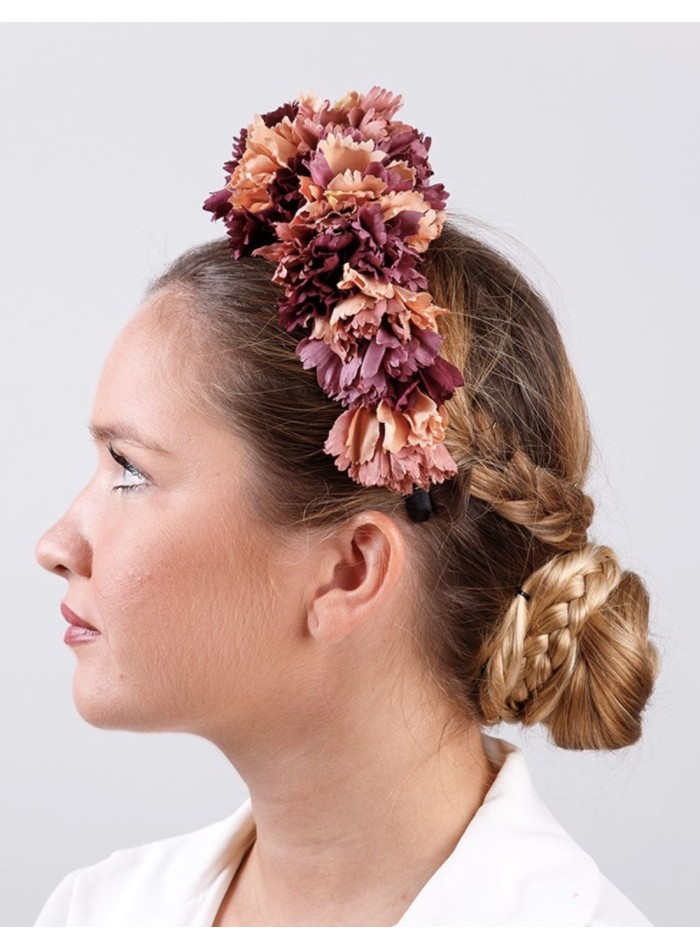 Diadema de fiesta con pétalos multicolor