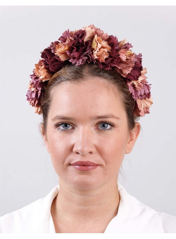 Diadema de fiesta con pétalos multicolor