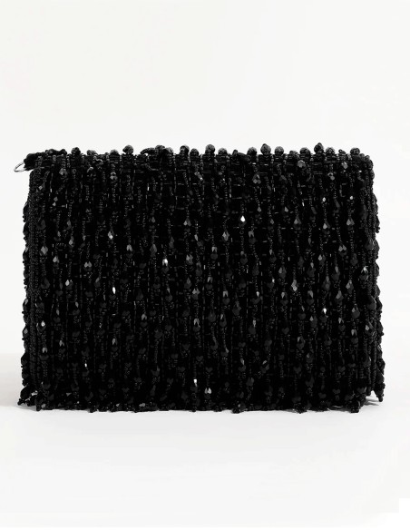 Evening clutch bag made of crystal