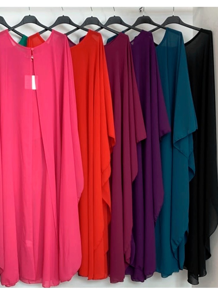 Couche invité multipositions en mousseline de soie