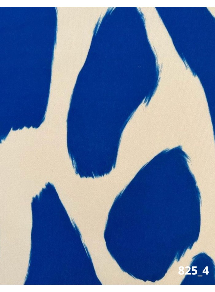 Short tropical blue printed short sleeve party...