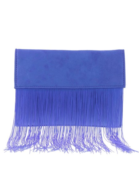 Sac à main en daim avec franges