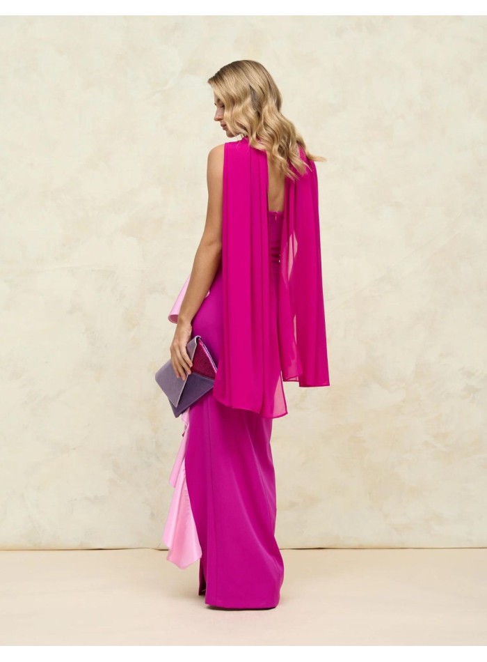 Long party dress for graduation.