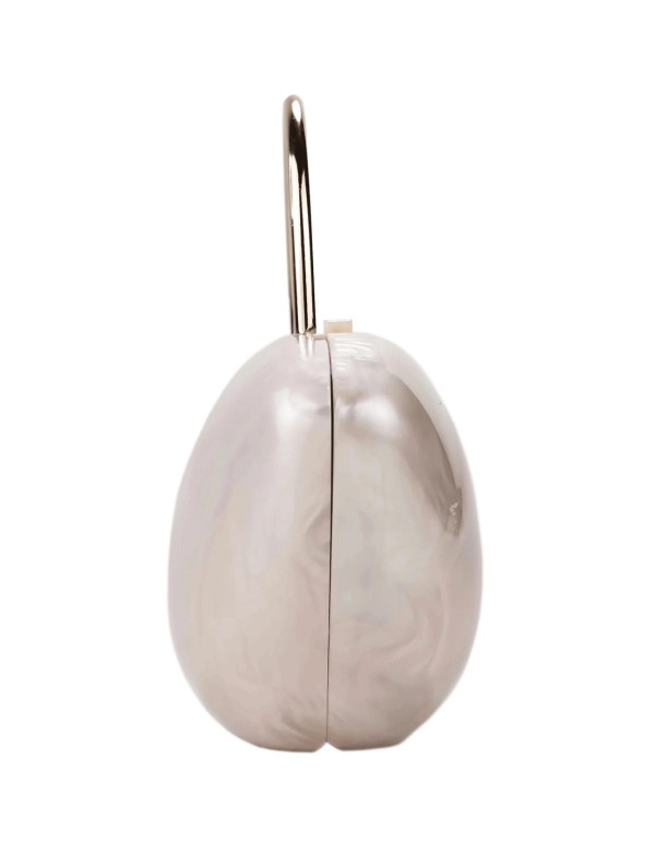 Bolso de fiesta nacarado perlado para novia e invitada 2