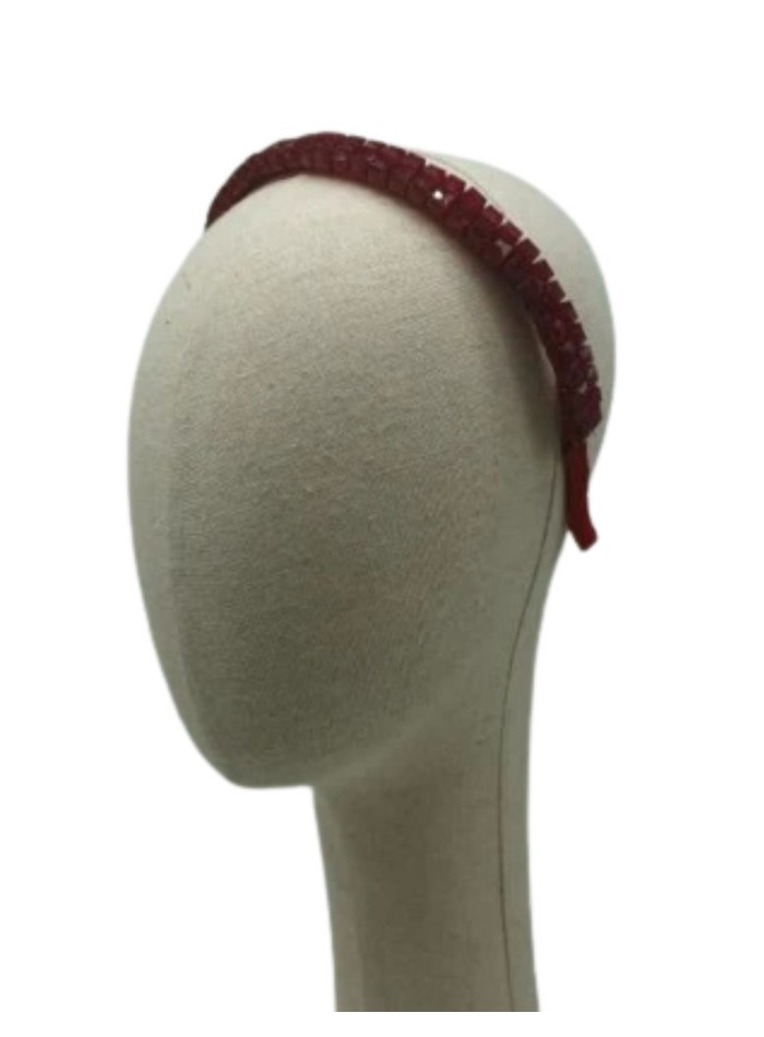 Party headband with stones