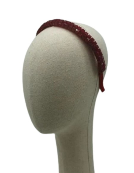 Party headband with stones