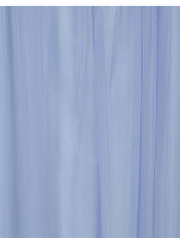 Robe longue de fête à manches longues brodée de...